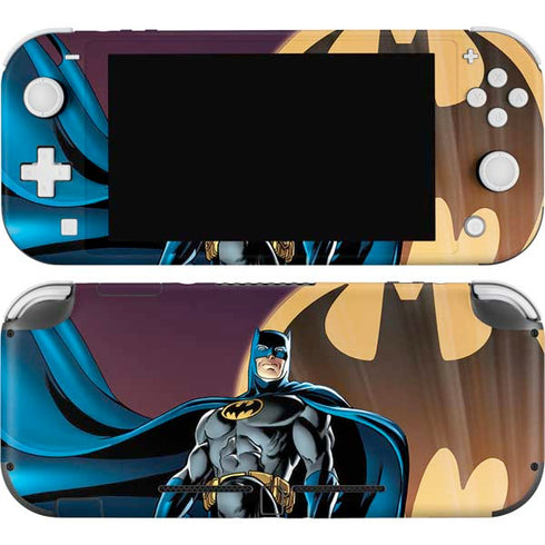 DC Comics Batman Action Pose 90's art Nintendo Switch Lite Skin